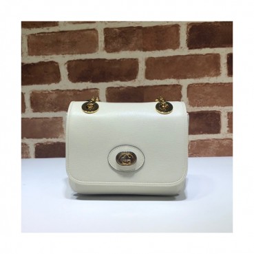 Gucci 2020 Marina Leather Mini Shoulder Bag,18CM - 구찌 2020 마리나 레더 미니 숄더백 576423,GUB1188,18cm,화이트