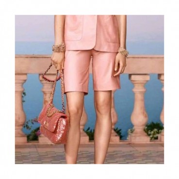 Chanel 2020 Chain Shoulder Bag,26CM - 샤넬 2020 여성용 체인 숄더백,CHAB1546,26CM,레드오렌지