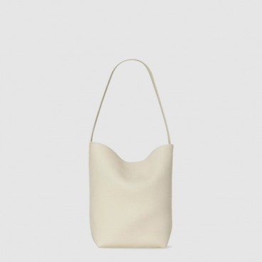 더 로우 여성 미디엄 NS 파크 레더 토트 백 - The Row Womens Medium NS Park Leather Tote Bag 