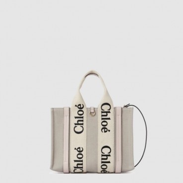 끌로에 여성 우디 스트랩 토트 백 스몰 - Chloe Womens Woody Strap Tote Bag Small 
