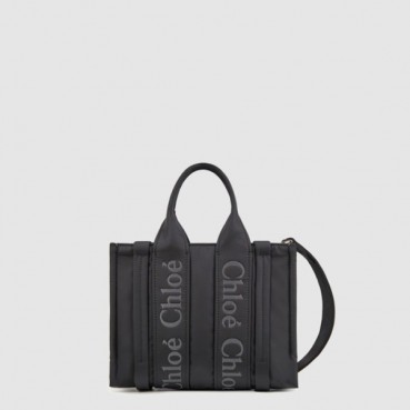 끌로에 여성 우디 스트랩 토트 백 스몰 - Chloe Womens Woody Strap Tote Bag Small 