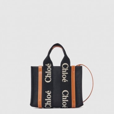 끌로에 여성 우디 스트랩 토트 백 스몰 - Chloe Womens Woody Strap Tote Bag Small 