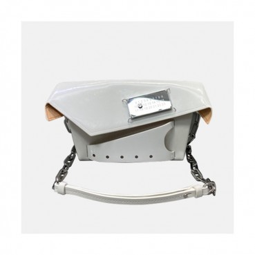 Maison Margiela 2020 Leather Chain Shoulder Bag,22cm - 메종 마르지엘라 2020 레더 체인 숄더백,MMB0046,22cm,화이트