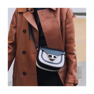 Tod's 2020 Leather Shoulder Bag,18cm - 토즈 2020 여성용 레더 숄더백,TODB0031,18cm,블랙