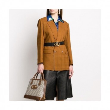 Gucci 2020 Horsebit Tote Shoulder Bag,30CM - 구찌 2020 홀스빗 여성용 토트 숄더백 620850,GUB1172,30cm,브라운