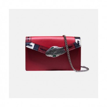 Gucci 2020 Women Chain Shoulder Bag,22.5CM - 구찌 2020 여성용 체인 숄더백, 453753,GUB1166,22.5CM,레드