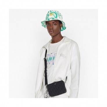 Dior 2020 Oblique Mens Messenger Shoudler Bag ,17CM - 디올 2020 오블리크 남성용 메신저 숄더백,DIOB0571 ,17cm,블랙