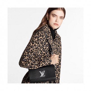 Louis Vuitton 2020 Lockme Clutch Tote Shoulder Bag,23.5cm - 루이비통 2020 락미 클러치 토트 숄더백 M56088,LOUB2207 ,23.5cm,블랙