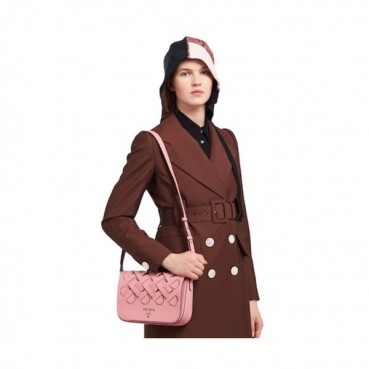 Prada 2020 Women Leather Shoulder Bag ,24CM - 프라다 2020 여성용 레더 숄더백 1BH246