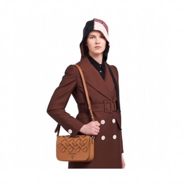 Prada 2020 Women Leather Shoulder Bag ,24CM - 프라다 2020 여성용 레더 숄더백 1BH246