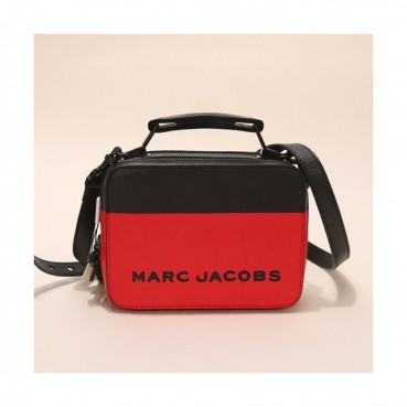 Mark Jacobs 2020 Leather Women Box Tote Shoulder Bag,21cm - 마크제이콥스 2020 레더 여성용 박스 토트 숄더백,MJB0173,21cm,레드