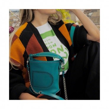 Delvaux 2020 Pin Leather Shoulder Bag,20cm - 델보 2020 핀 레더 숄더백,DVB0345,20cm .블루