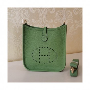 Hermes 2020 Evelyne Leather Shoulder Bag - 에르메스 2020 에블린 레더 여성용 숄더백 HERB0810,그린