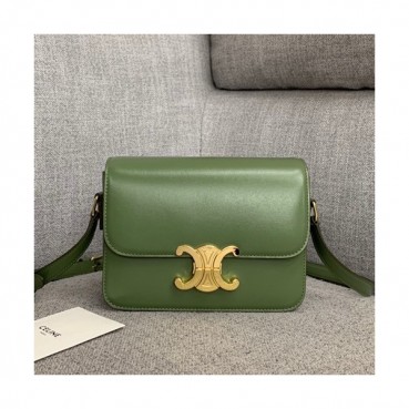 Celine 2020 Leather Women Small Shoulder Bag,18CM - 셀린느 2020 레더 여성용 스몰 숄더백 ,188423