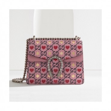 Gucci 2020 Dionysus Women Mini Shoulder Bag,20CM - 구찌 2020 디오니소스 여성용 미니 숄더백 421970 ,GUB1142,20cm,핑크
