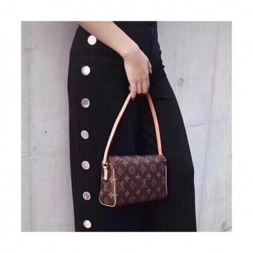 Louis Vuitton 2020  Monogram Shoulder Bag ,21cm - 루이비통 2020 모노그램 숄더백,M41966, LOUB2169, 21cm,브라운
