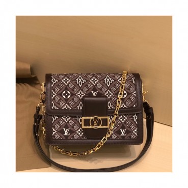Louis Vuitton 2020 Dauphine Ladies Shoulder Bag,25cm - 루이비통 2020 다프네 여성용 숄더백 M57271,LOUB2107 ,25cm,브라운