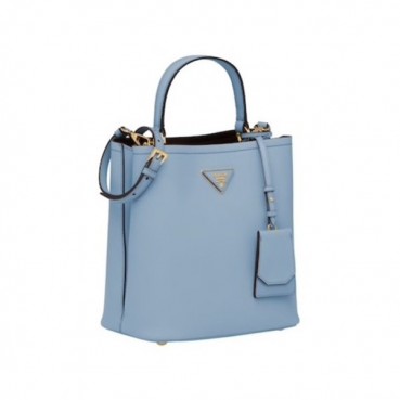 Prada 2020 Double Saffiano Tote Shoulder Bag,23cm - 프라다 2020 여성용 두블레 사피아노 토트 숄더백 ,1BA212