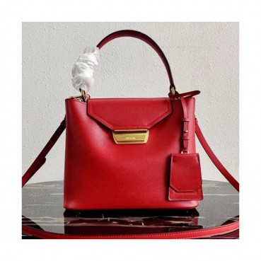 Prada 2020 Saffiano Tote Shoulder Bag,24CM - 프라다 2020 사피아노 여성용 토트 숄더백 ,1BN012