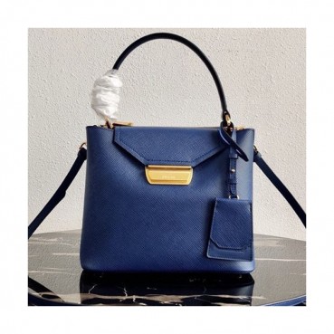 Prada 2020 Saffiano Tote Shoulder Bag,24CM - 프라다 2020 사피아노 여성용 토트 숄더백 ,1BN012