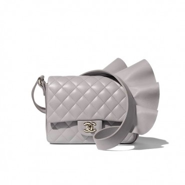 Chanel 2020 Leather Shoulder Bag,19.5CM - 샤넬 2020 여성용 레더 숄더백,CHAB1478,19.5CM,그레이