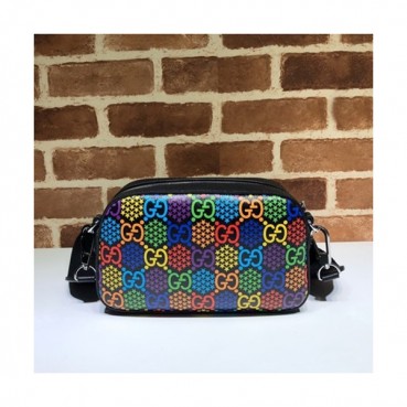 Gucci 2020 Psychedelic Shoulder Bag,24CM - 구찌 2020 사이키델릭 여성용 숄더백 ,574886, GUB1132,24cm, 블랙