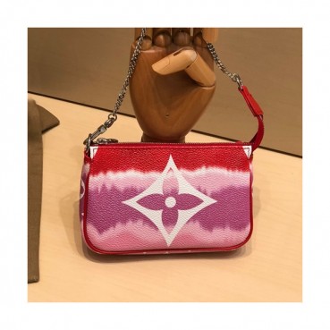 Louis Vuitton 2020 Escale Pochette Accessoires Clutch Bag / Tote Bag ,15.5cm - 루이비통 2020 에스칼 포쉐트 악세수아 클러치백 / 토트백,M69269, LOUB2067, 15.5cm,레드