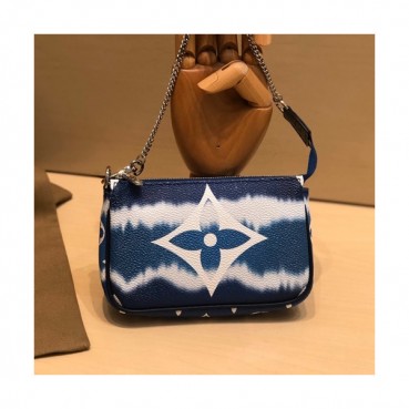 Louis Vuitton 2020 Escale Pochette Accessoires Clutch Bag / Tote Bag ,15.5cm - 루이비통 2020 에스칼 포쉐트 악세수아 클러치백 / 토트백,M69269, LOUB2066, 15.5cm,블루