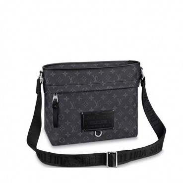 Louis Vuitton 2020 Messenger Shoulder Bag,30cm - 루이비통 2020 남성용 메신저 숄더백 M48219,LOUB2062,30cm,블랙