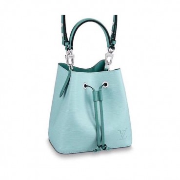 Louis Vuitton 2020 Neonoe Women Epi Mini Bucket Bag,20cm - 루이비통 2020 네오 노에 여성용 에삐 미니 버킷백,M52853,LOUB2061,20cm,스카이블루