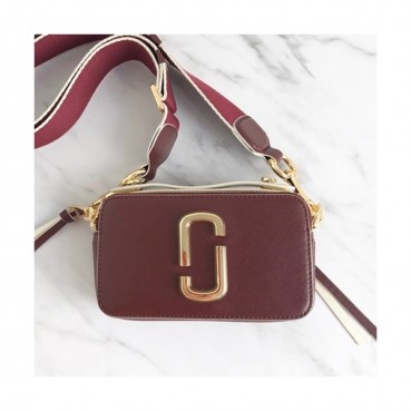 Mark Jacobs 2020 Leather Women Tote Shoulder Bag - 마크제이콥스 2020 레더 여성용 토트 숄더백,MJB0166,와인