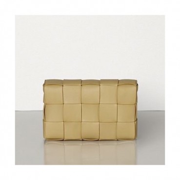 Bottega Veneta 2020 Leather Shoulder Bag,23cm - 보테가 베네타 2020 레더 여성용 숄더백 578004 ,BVB0540,23cm,옐로우베이지