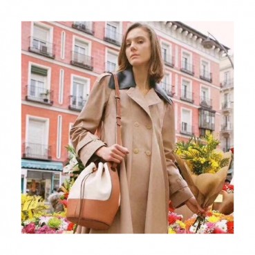 Loewe 2020 Balloon Medium Bucket Shoulder Bag,31CM - 로에베 2020 벌룬 미듐 버킷 숄더백 ,LOEB0396, 31CM,베이지카멜