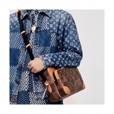 Louis Vuitton 2020 Messenger Shoulder Bag,27cm - 루이비통 2020 남성용 메신저 숄더백 M44757,LOUB2043,27cm,브라운