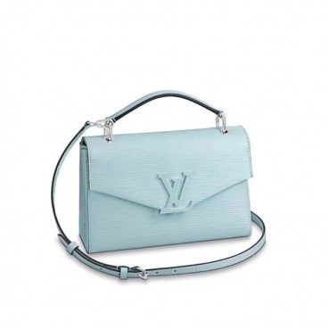 Louis Vuitton 2020 Pochette Grenelle Tote Shoulder Bag,23.5cm - 루이비통 2020 포쉐트 그르넬 여성용 토트 숄더백,M55977,LOUB2019,23.5cm,스카이블루