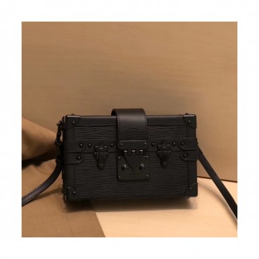 Louis Vuitton 2020 Petite Malle Shoulder Bag,20cm - 루이비통 2020 쁘띠뜨 말 숄더백 M55895,LOUB2001,20cm,블랙