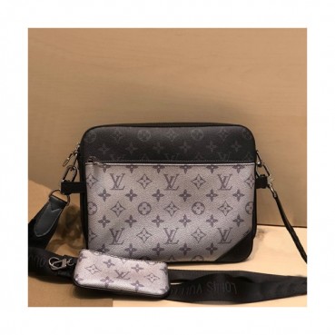 Louis Vuitton 2020 Messenger Shoulder Bag,25cm - 루이비통 2020 남성용 메신저 숄더백 M45320,LOUB1999,25cm,블랙실버