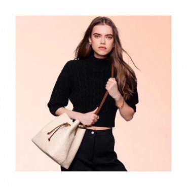 Louis Vuitton 2020 Neonoe Leather Shoulder Bag,26cm - 루이비통 2020 네오노에 레더 숄더백 M45256,LOUB1974,26cm,베이지