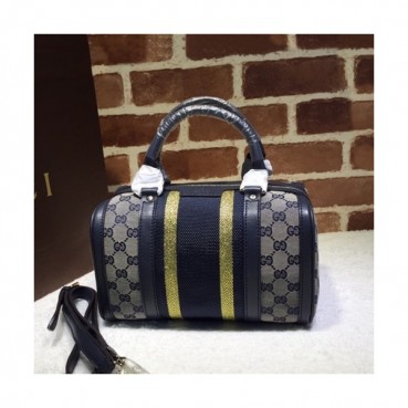 Gucci 2020 Tote Shoulder Bag,28CM - 구찌 2020 여성용 토트 숄더백 ,269876,GUB1051,28cm,네이비