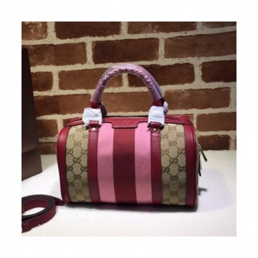 Gucci 2020 Tote Shoulder Bag,28CM - 구찌 2020 여성용 토트 숄더백 ,269876,GUB1050,28cm,브라운레드핑크