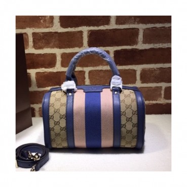 Gucci 2020 Tote Shoulder Bag,28CM - 구찌 2020 여성용 토트 숄더백 ,269876,GUB1049,28cm,브라운블루베이지