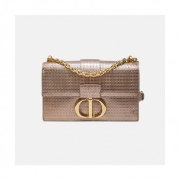 Dior 2020 Leather CD Buckle Shoulder Bag,25CM - 디올 2020 레더 CD 버클 여성용 숄더백  DIOB0538,25CM,옐로우골드