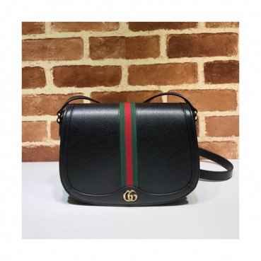 Gucci 2020 Leather Shoulder Bag ,25CM - 구찌 2020 레더 숄더백 601044,GUB1031 ,25cm,블랙