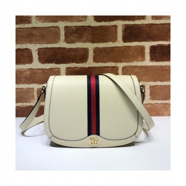 Gucci 2020 Leather Shoulder Bag ,25CM - 구찌 2020 레더 숄더백 601044,GUB1030 ,25cm,화이트