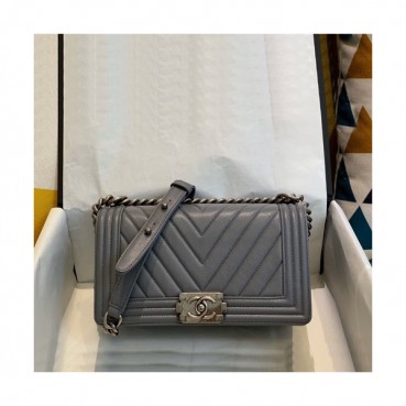 Chanel 2020 Leboy Leather Chain Shoulder Bag ,25cm - 샤넬 2020 르보이 레더 체인 숄더백 67086 