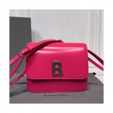 Balenciaga 2020 Leather  Shoulder Bag,18CM - 발렌시아가 2020 레더 숄더백,BGB0536,18CM,핑크