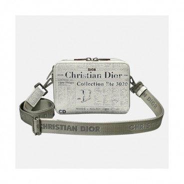 Dior Homme 2020  Camera Shoulder Bag,17cm - 디올 옴므 2020 남여공용 카메라 숄더백,DIOB0504,17cm,화이트