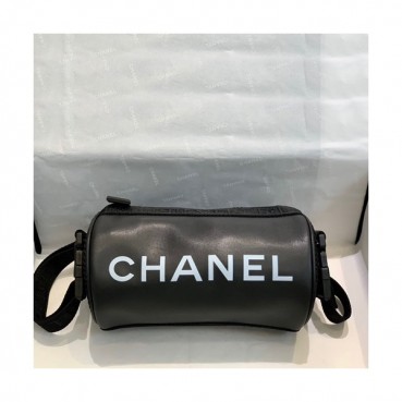 Chanel 2019 Leather Shoulder Bag,19CM - 샤넬 2019 여성용 레더 숄더백,CHAB1377,19CM,블랙