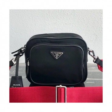 Prada 2019 Camera Nylon Shoulder Bag,14.5cm - 프라다 2019 카메라 남여공용 나일론 숄더백 ,PRAB0104,14.5cm,블랙