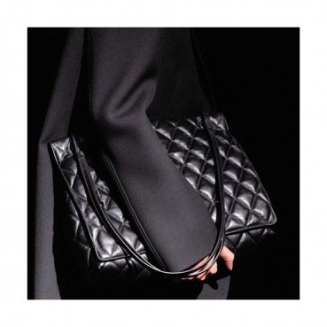 Balenciaga 2019 Leather Shoulder Bag,37CM - 발렌시아가 2019 레더 숄더백,BGB0503,37CM,블랙